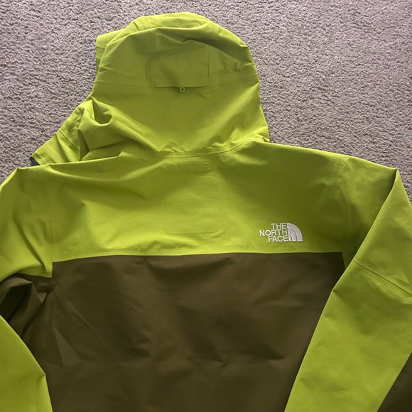 The North Face Ceptor Jacket Mens L Dryvent Ski Snowboard Grass/Olive Green‎ - Picture 5 of 10